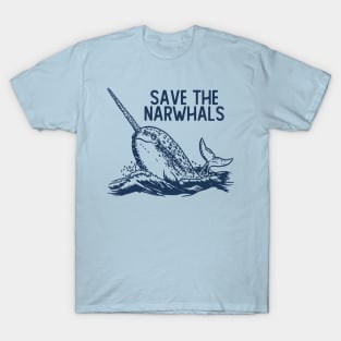 Save The Narwhals T-Shirt